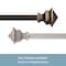 Kenney Mfg Kenney Arts & Crafts 1/2 Petite Cafe Decorative Window Curtain Rod, 28-48, Oil Rubbed Bronze KN55479 - alternate 6